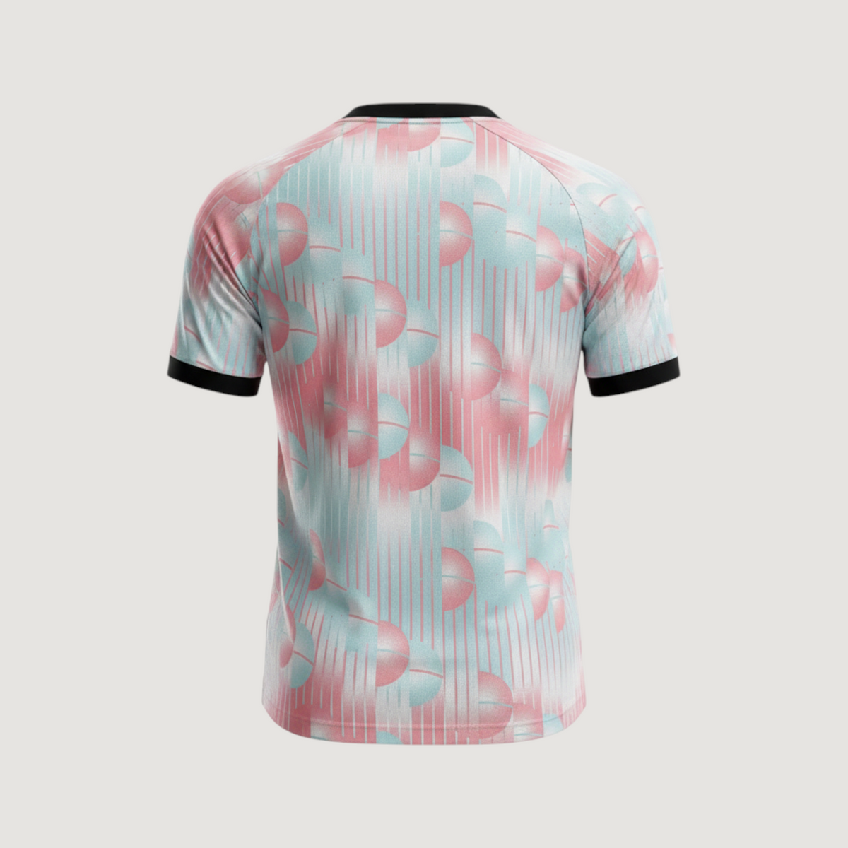Belgique – Maillot Extérieur 2026 – Rose, Bleu - dos