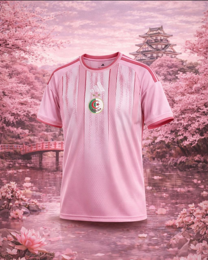 Algérie – Maillot Édition Spéciale 2026 – Rose, Blanc - dos
