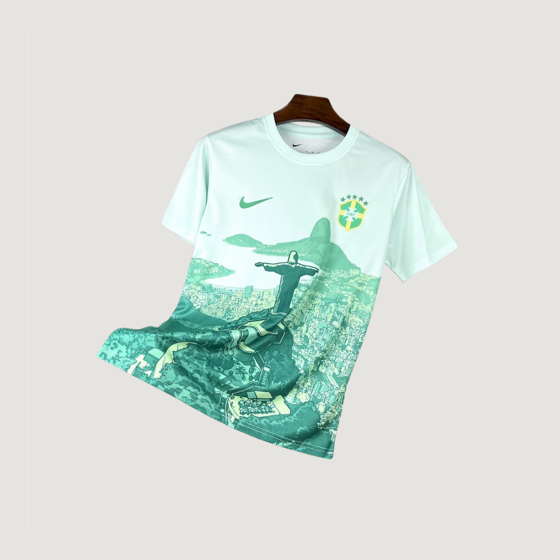 Brésil – Maillot Concept 2025/26 – Vert clair - dos