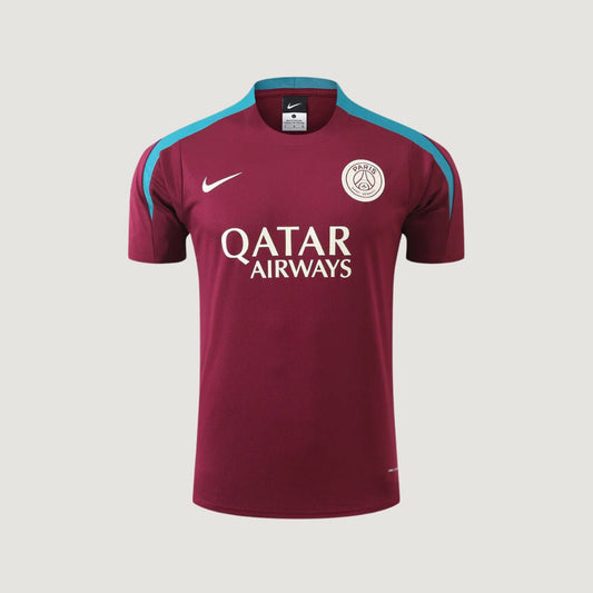 PARIS SAINT GERMAIN ( PSG ) -MAILLOT D’ENTRAÎNEMENT 24/25 - ROUGE DERBYX