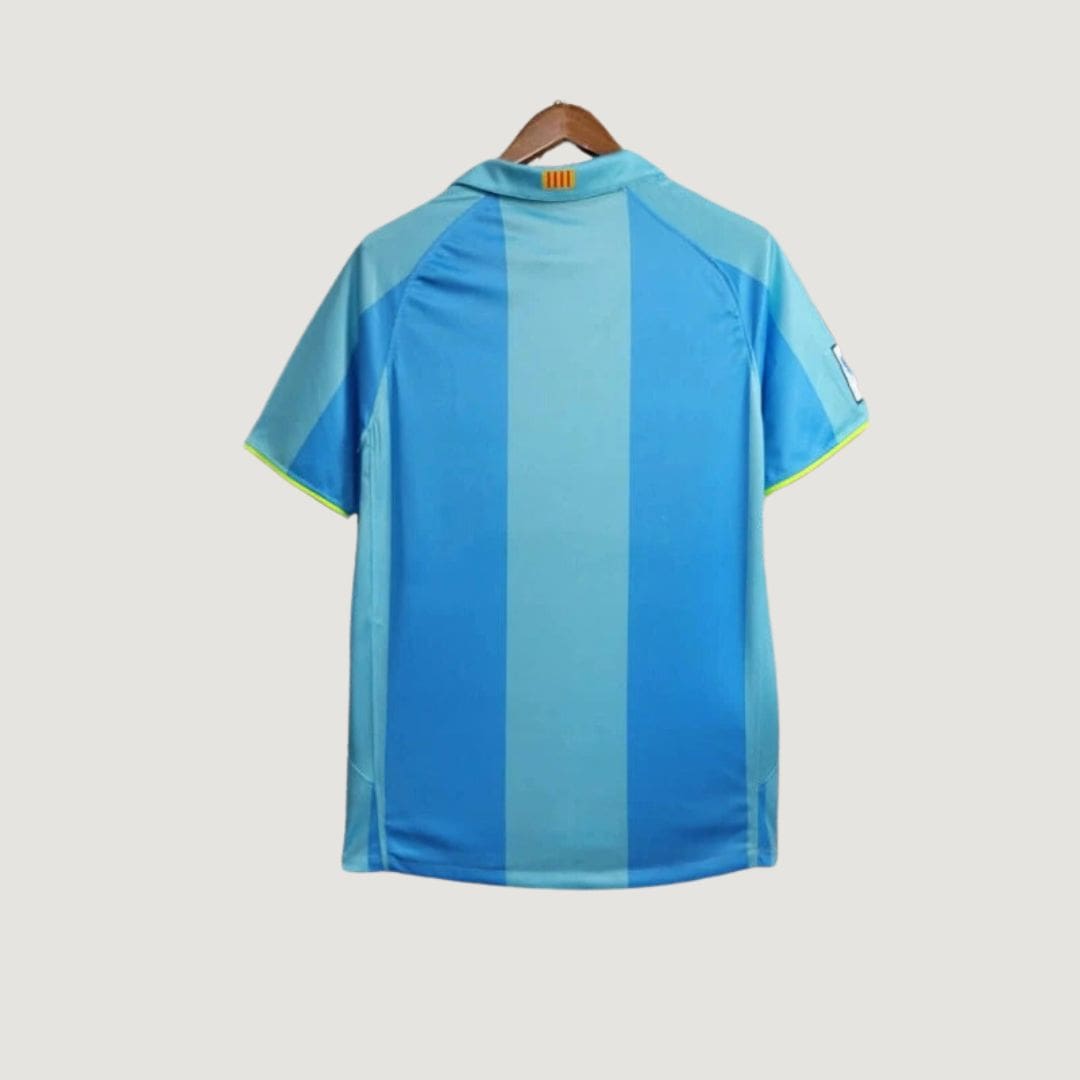 FC BARCELONE - MAILLOT RÉTRO 07/08 - BLEU DERBYX