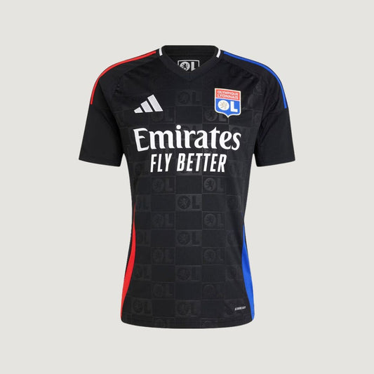 OLYMPIQUE LYONNAIS - MAILLOT EXTÉRIEUR 24/25 - NOIR DERBYX