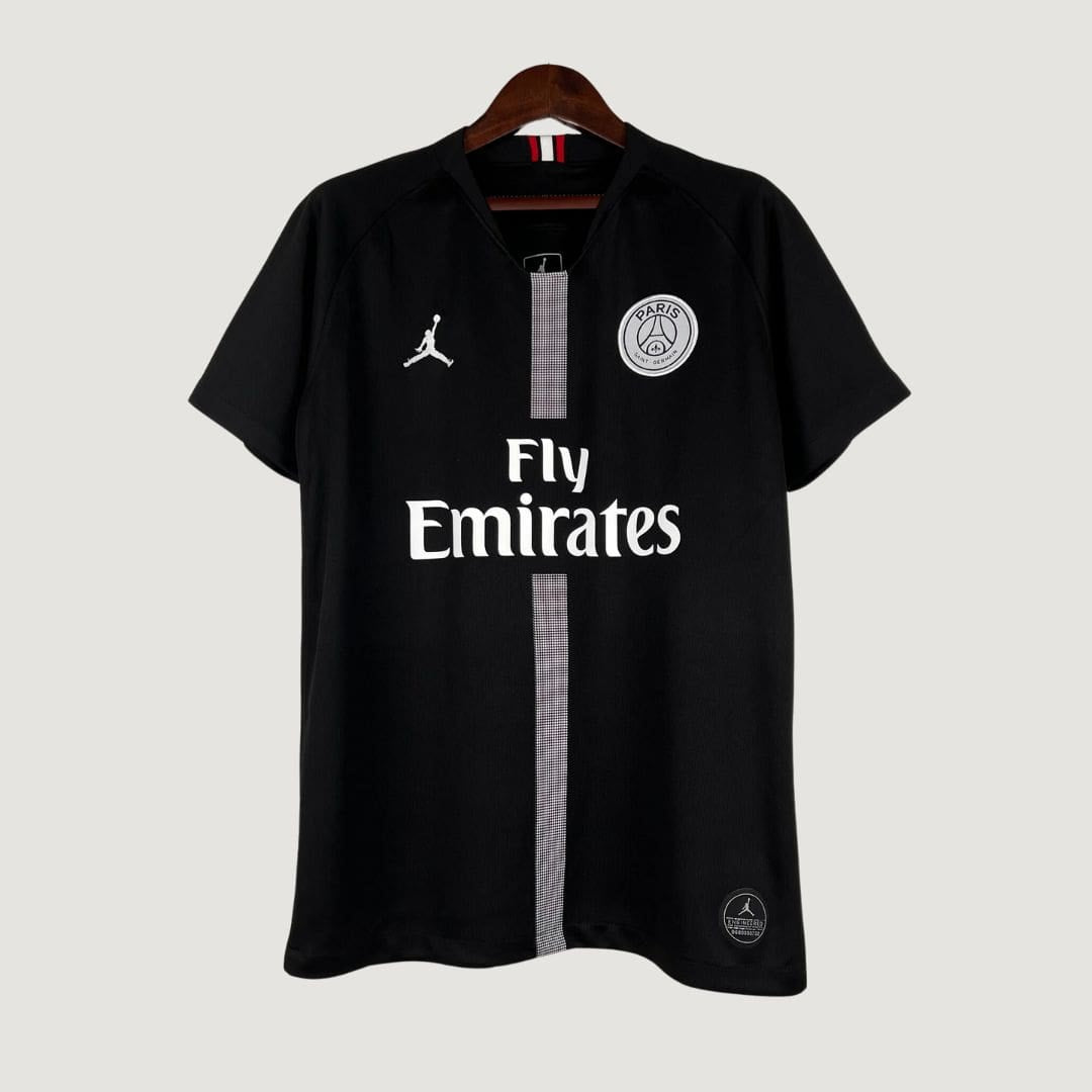 PARIS SAINT GERMAIN ( PSG ) - MAILLOT RÉTRO 18/19 - NOIR DERBYX