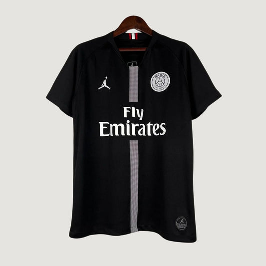 PARIS SAINT GERMAIN ( PSG ) - MAILLOT RÉTRO 18/19 - NOIR DERBYX