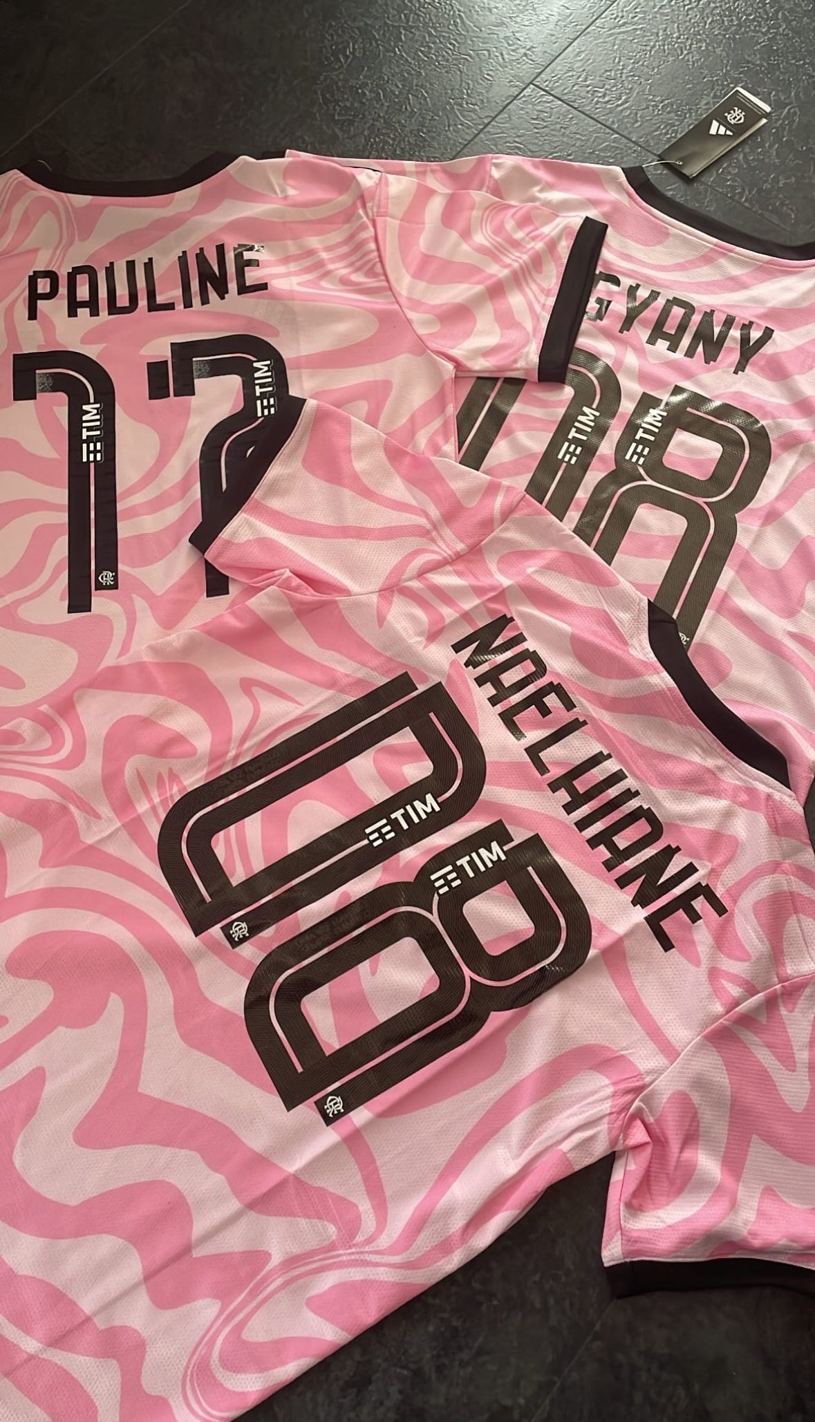 Flamengo - Maillot Concept - Rose, Noir DERBYX