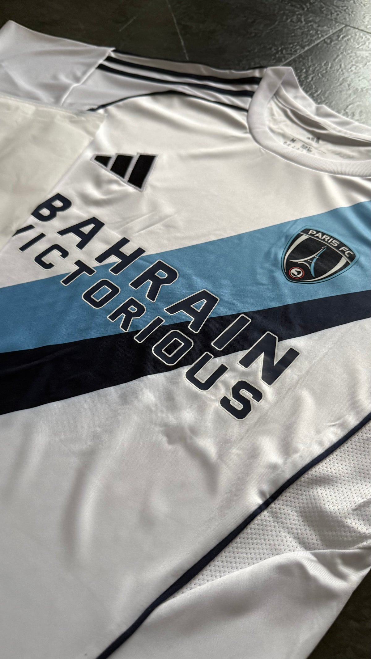 Paris FC – Maillot Extérieur 25/26 –  Blanc - dos