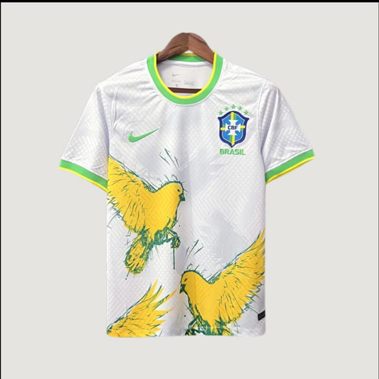 Brésil - Concept Oiseaux - Blanc, Jaune ( Fan ) DERBYX