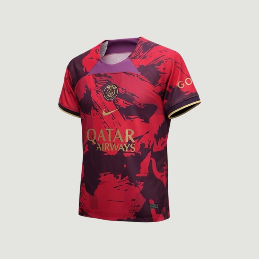 Paris Saint Germain ( PSG )  -  Maillot Édition Spéciale 24/25 - Rouge DERBYX