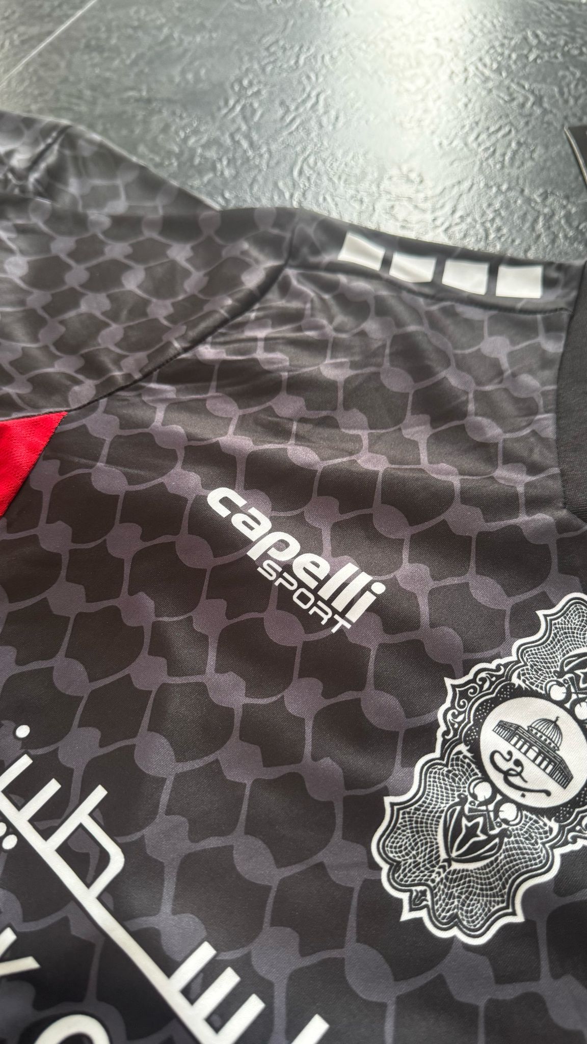 Palestino - Maillot Extérieur 24/25 - Noir DERBYX
