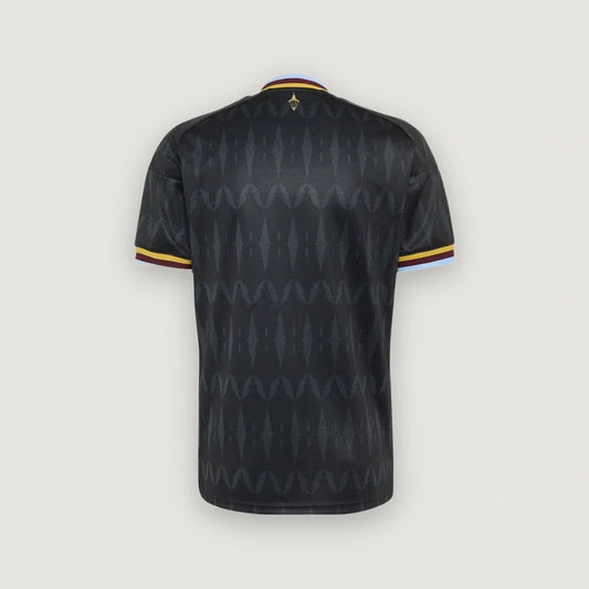 Aston Villa – Maillot Extérieur 2026/27 – Noir, Or - dos