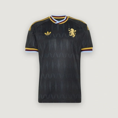 Aston Villa – Maillot Extérieur 2026/27 – Noir, Or - avant