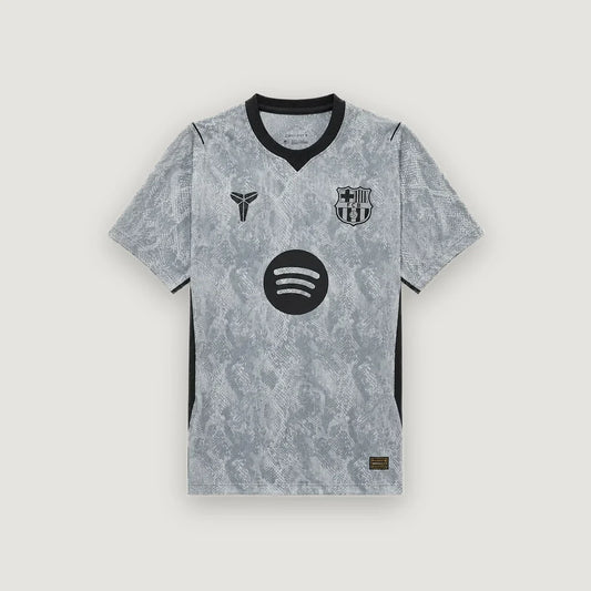 FC Barcelone – Maillot Gardien 2 2026/27 – Gris & Noir - avant