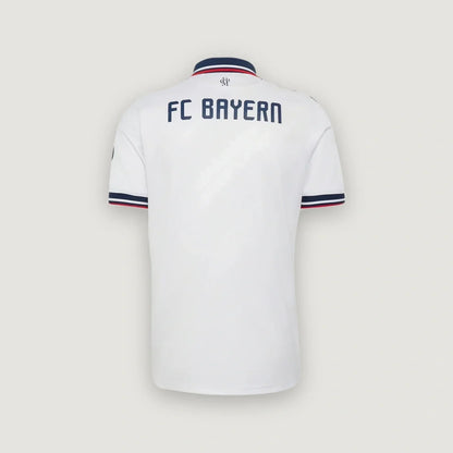 Bayern Munich – Maillot Extérieur 2026/27 – Blanc, Bleu marine - dos