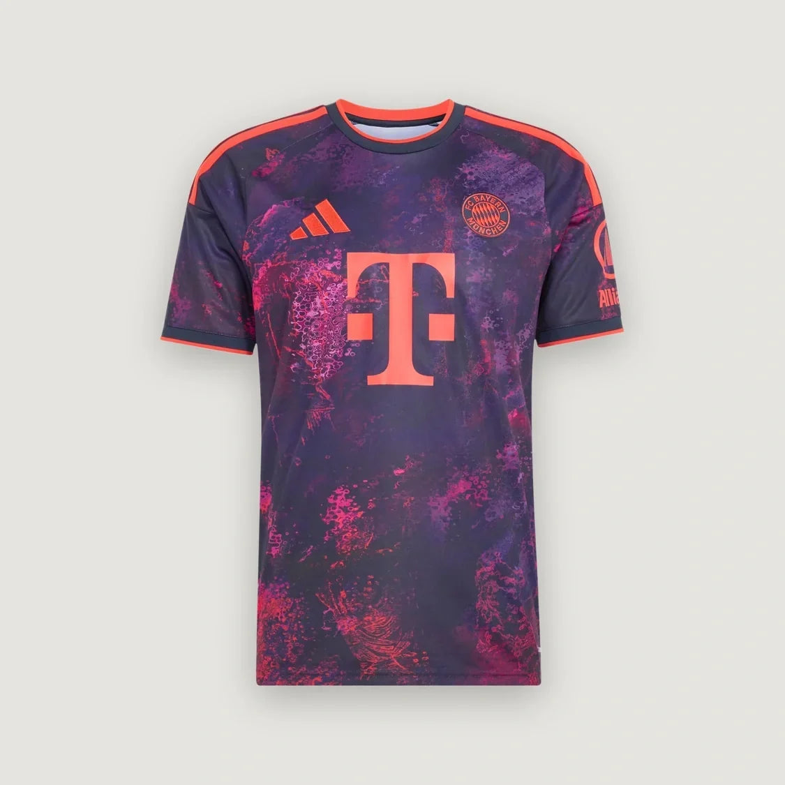 Bayern Munich – Maillot Third 2026/27 – Violet, Rouge - avant