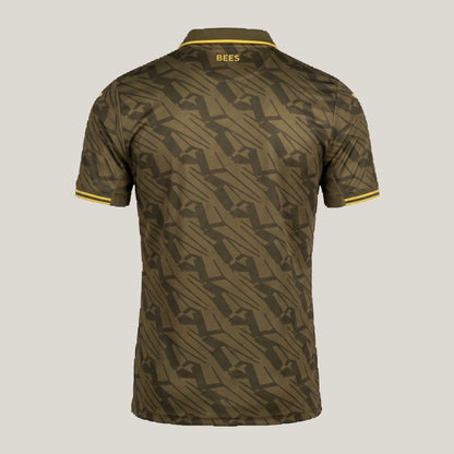Brentford – Maillot Extérieur 26/27 – Gris, Marron, Noir - dos