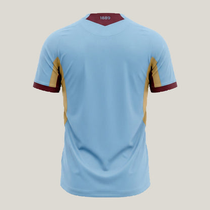 Brentford – Maillot Third 26/27 – Bleu ciel, Gris clair, Bordeaux - dos