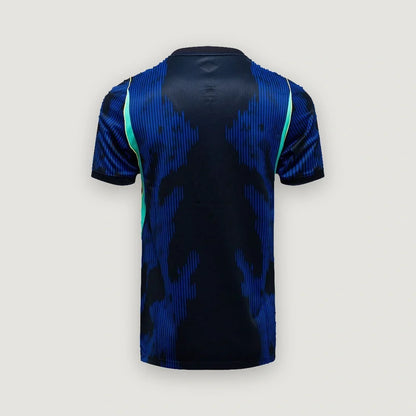 Brésil – Maillot Extérieur Coupe du Monde 2026 – Noir, Bleu, Jaune - dos