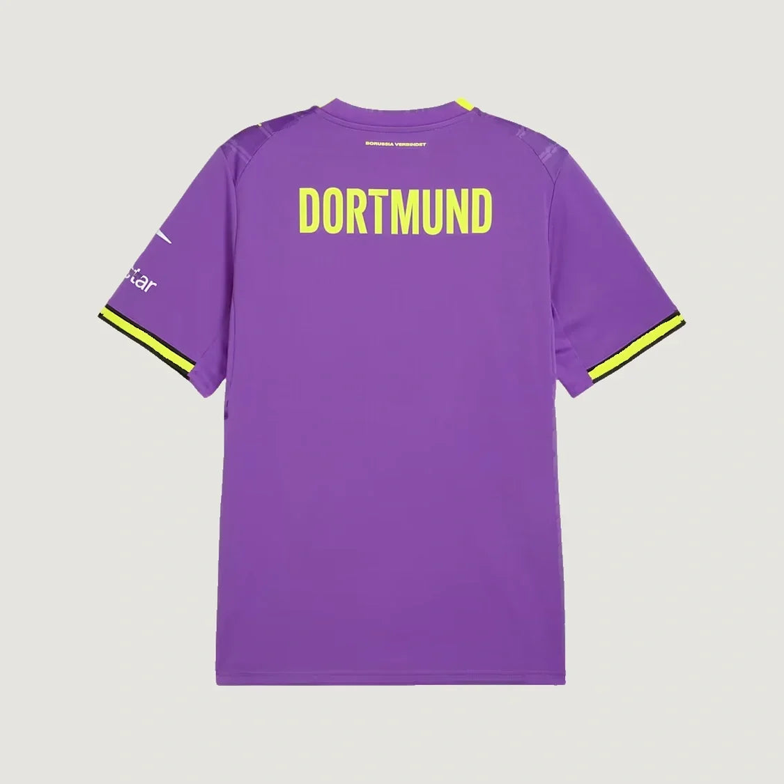 Borussia Dortmund – Maillot Third 2026/27 – Violet, Jaune fluo - dos