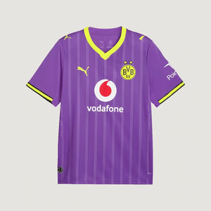 Borussia Dortmund – Maillot Third 2026/27 – Violet, Jaune fluo - avant