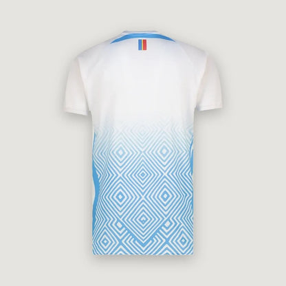 Congo – Maillot Extérieur Coupe du Monde 2026 – Blanc, Bleu Ciel - dos