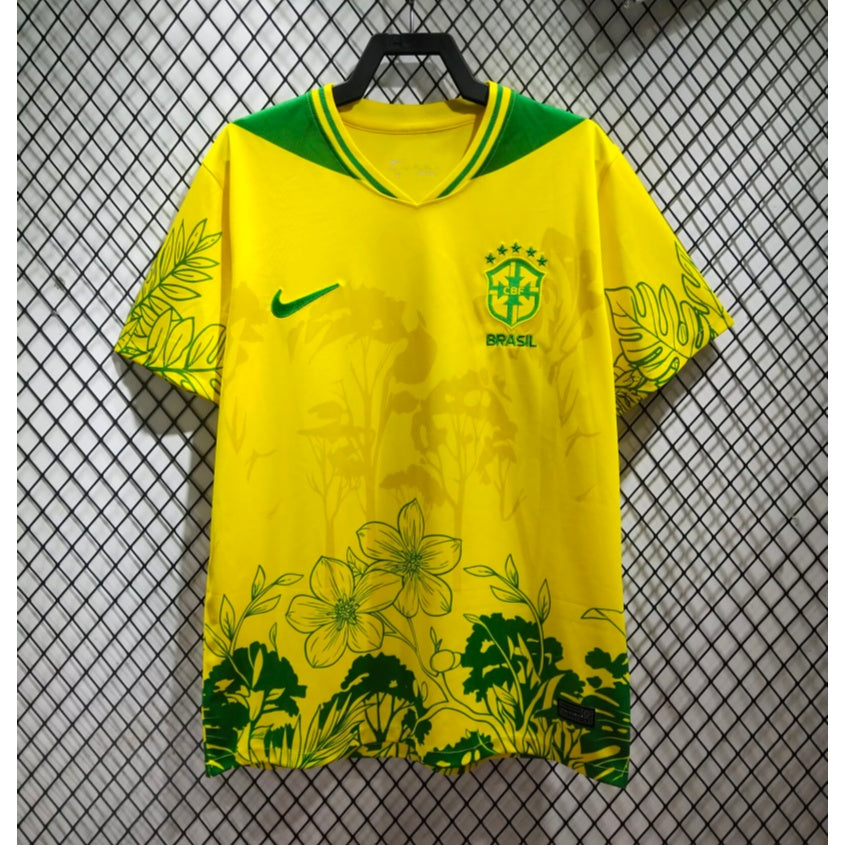 Maillot 2026 Brésil Spécial yellow A DERBYX