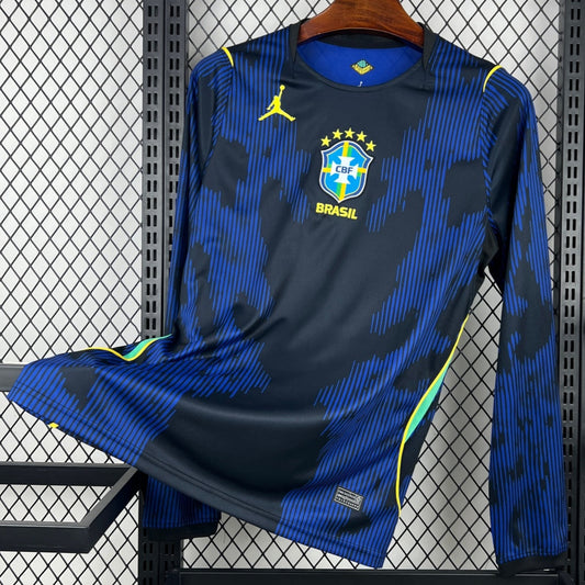 Maillot 2026 Brésil Extérieur Manches Longues DERBYX