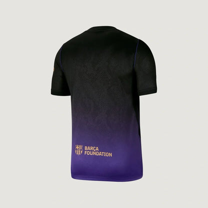 FC Barcelone – Maillot Extérieur 2026/27 – Noir, Violet, Or - dos