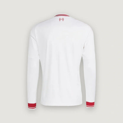 Liverpool – Maillot Extérieur Manches Longues 2026/27 – Blanc, Rouge - dos