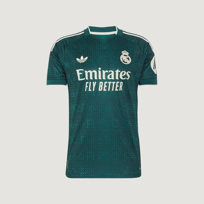 Real Madrid – Maillot Extérieur 2026/27 – Vert Sapin, Crème - avant