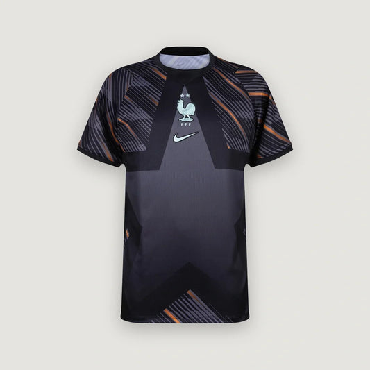 France – Maillot Gardien 2026/27 – Noir, Gris, Orange - avant