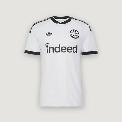 Eintracht Francfort – Maillot Extérieur 2026/27 – Blanc, Noir - avant
