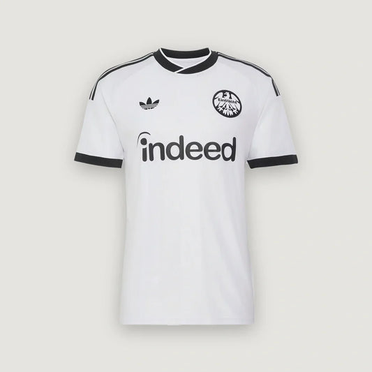 Eintracht Francfort – Maillot Extérieur 2026/27 – Blanc, Noir - avant