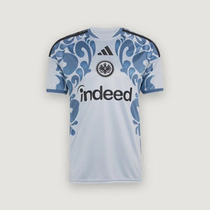 Eintracht Francfort – Maillot Third 2026/27 – Gris, Bleu - avant