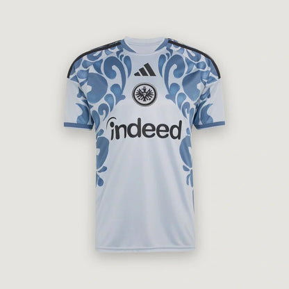 Eintracht Francfort – Maillot Third 2026/27 – Gris, Bleu - avant