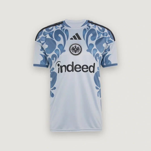 Eintracht Francfort – Maillot Third 2026/27 – Gris, Bleu - avant