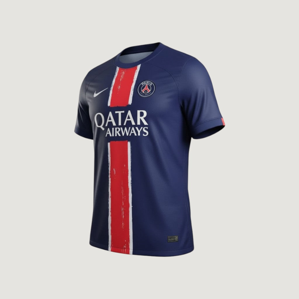 Paris Saint Germain ( PSG ) -  Maillot Domicile 24/25 - Bleu, Rouge DERBYX