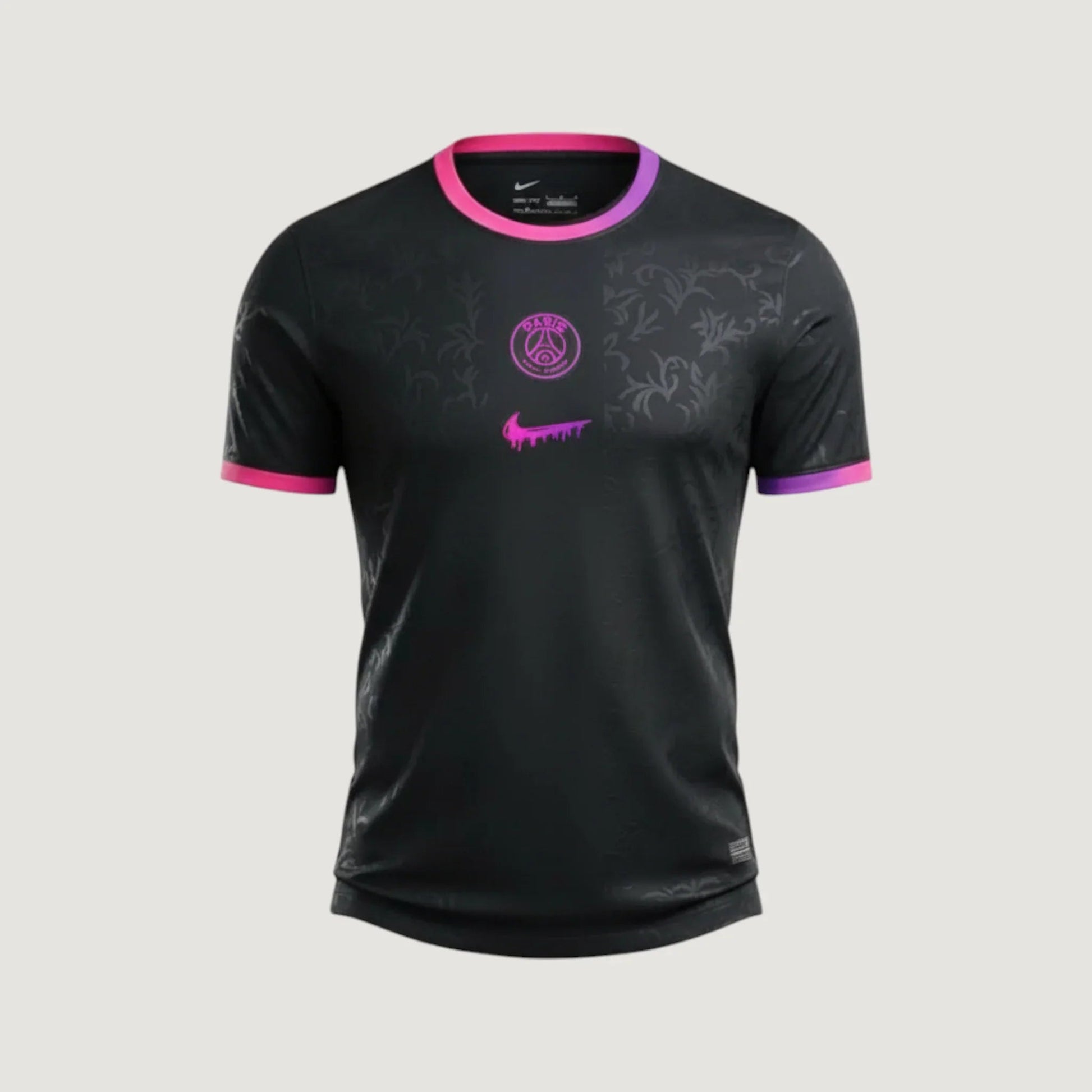 Paris Saint Germain ( PSG ) - Maillot Concept - Noir, Violet, Rose DERBYX