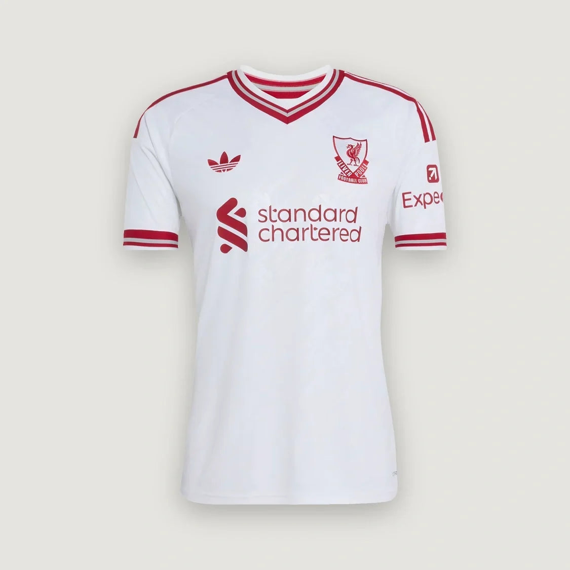 Liverpool – Maillot Extérieur 2026/27 – Blanc, Rouge - avant