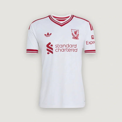 Liverpool – Maillot Extérieur 2026/27 – Blanc, Rouge - avant