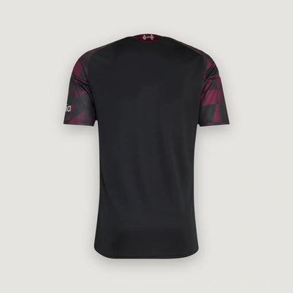 Liverpool – Maillot Third 2026/27 – Noir, Bordeaux - dos