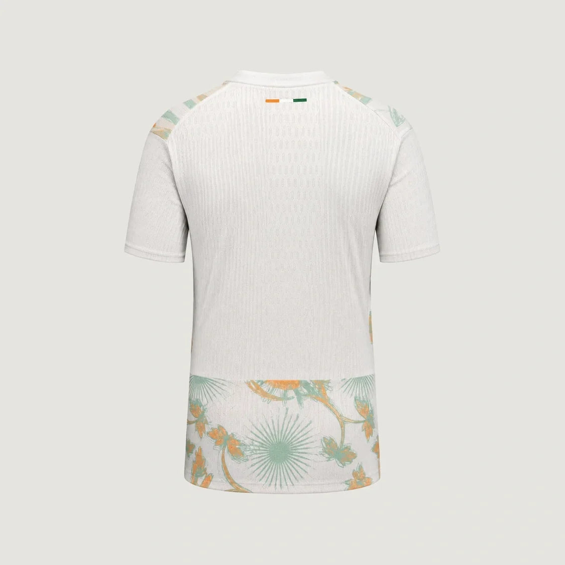 Côte d’Ivoire – Maillot Extérieur Coupe du Monde 2026 – Blanc, Orange, Vert - dos