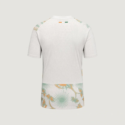 Côte d’Ivoire – Maillot Extérieur Coupe du Monde 2026 – Blanc, Orange, Vert - dos