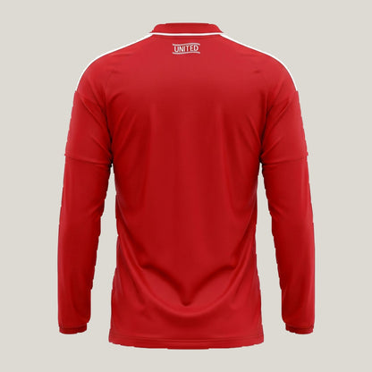 Manchester United – Maillot Domicile 26/27 Manche Longue – Rouge - dos