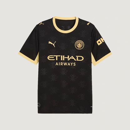 Manchester City – Maillot Extérieur 2026/27 – Noir, Or - avant