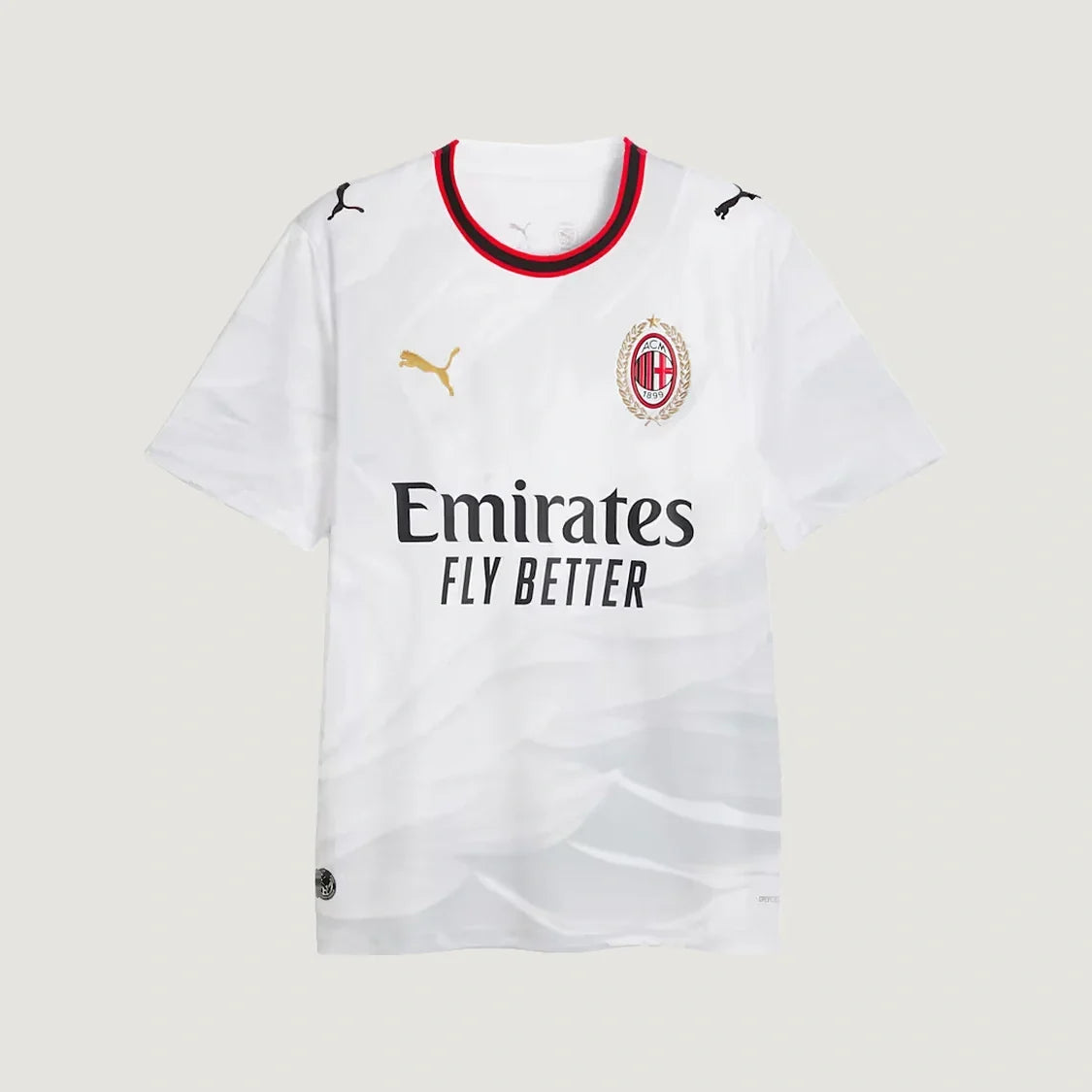 AC Milan – Maillot Extérieur 2026/27 – Blanc, Rouge, Noir - avant