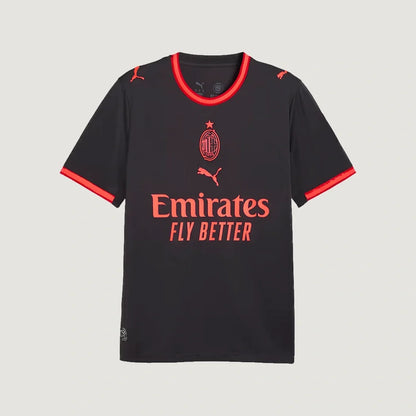 AC Milan – Maillot Third 2026/27 – Noir, Rouge corail - avant