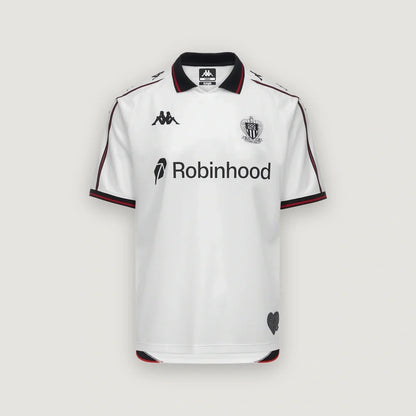 OGC Nice – Maillot Extérieur 2026/27 – Blanc, Noir - avant