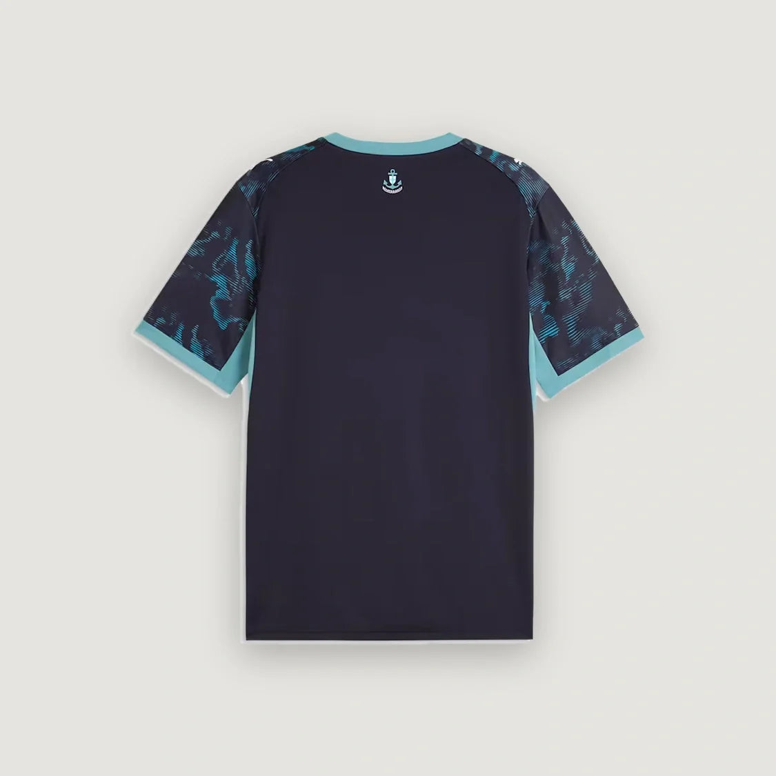 Olympique de Marseille – Maillot Extérieur 2026/27 – Marine, Bleu ciel - dos