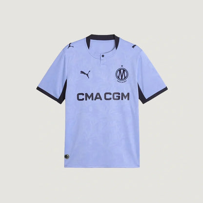 Olympique de Marseille – Maillot Third 2026/27 – Bleu lavande, Bleu marine - avant