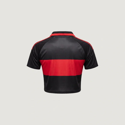 Flamengo – Crop Top Domicile 2026/27 – Rouge, Noir - dos